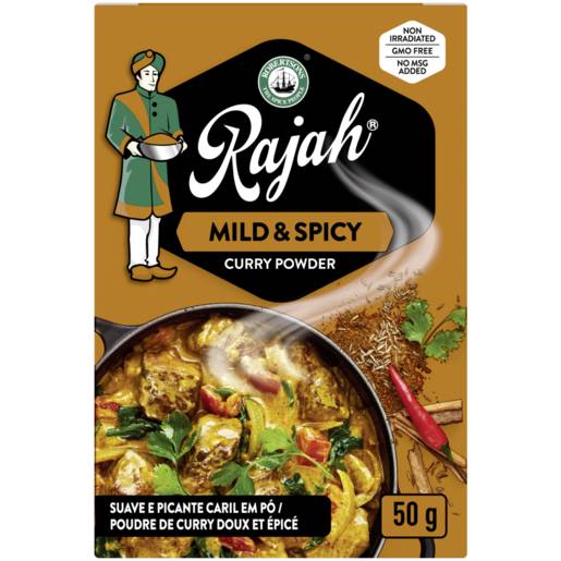 Robertsons Rajah Mild & Spicy Curry Powder 50g